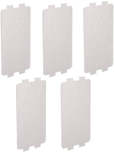 VT Goods - Mica Plaat Magnetron Accessoire - Vervangende Onderdelen - 5Pcs Mica Chips - Hittebestendig - Voor Magnetron - 12x4 cm