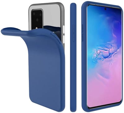 Nano Silicone backcover hoesje Geschikt Voor Samsung Galaxy S20 Plus - Blauw