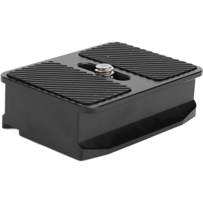Snelkoppelingsplaat met 1/4 inch schroef Aluminiumlegering Zwart Metaal Statief Montageplaat voor RS4 gray