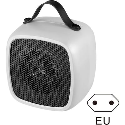 Draagbare Mini Heater Desktop Elektrisch Kleine Ruimte Snel Verwarmen Warme Lucht Heater Binnen Kantoor Slaapkamer Warmer Ventilator Verwarmingsproduct 500W gray