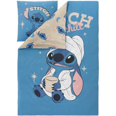 Lidl Kinder dekbedovertrek 140 x 200 cm - Disney (Blauw)