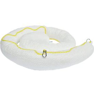 Olieschermen, absorptie van 180 l, PP-vezels, L 10.000 x Ø 130 mm, wit
