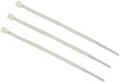 *** Tiewraps - 100 stuks - Tie Ribs - 200MM lang - Wit - Tie wraps - Universeel - Klussen - Bevestigen - Handige sluiters - 3,6MM/200MM - van Heble® ***