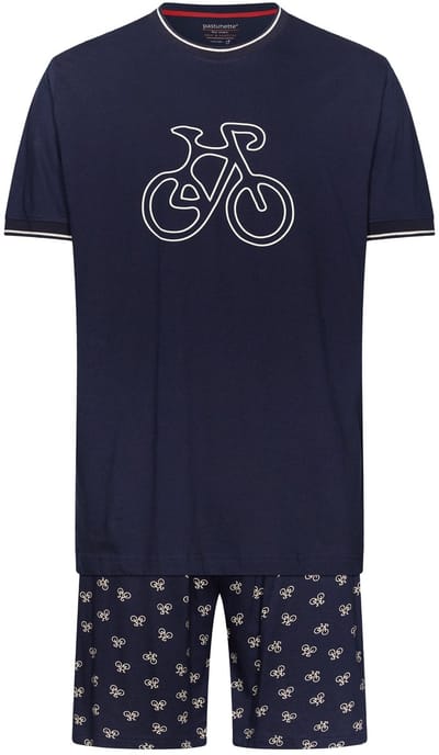 Pastunette - Shortama - Night Ride - Katoen - Blauw - Maat 104