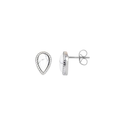 iXXXi Jewelry-Magic White-Zilverkleurig-Dames Oorbellen
