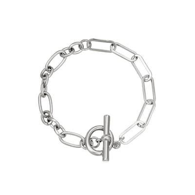 Armband Lucky Lock - Yehwang - Schakelarmband - One size - Zilver