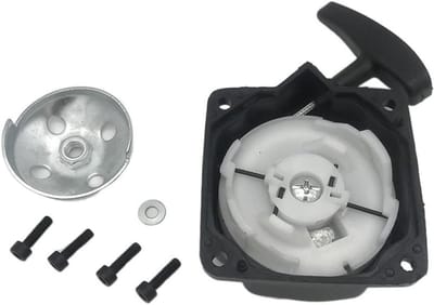 Starter Assy - Trekstarter Onderdeel - Bosmaaier Onderhoud - Benzine 2-Takt - Eén Maat - Zwart