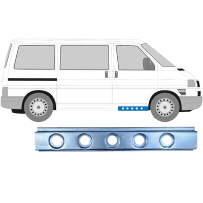 Reparatie dorpel voor Volkswagen Transporter T4 1990-2003 / Links = Rechts