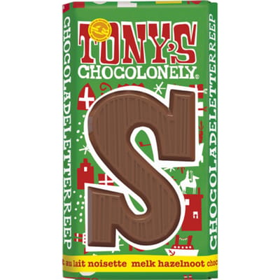 Tony’s chocolonely letterreep s - melk hazelnoot