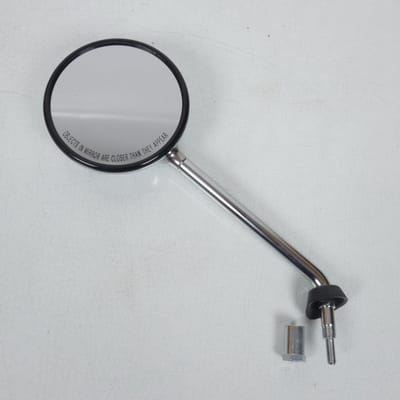 linker spiegel rms voor scooter piaggio 50 liberty iget 4t 3v 2015 tot 2016 rp8c54100 / Ø111mm / chroom nieuw