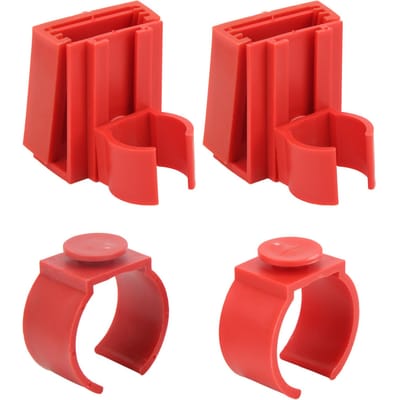 LED Licht Gesp Duurzame Multifunctionele Zuignap Bevestigingsclips voor Vissentank Aquarium red