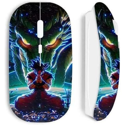 Souris - Maniacase - Goku Dragon Ball - Sans Fil - Ergonomique - Confortable