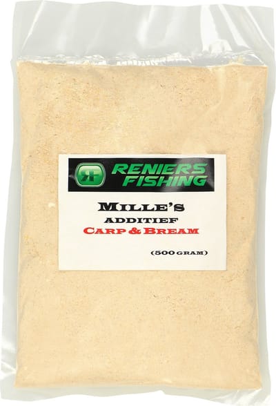 Reniers Fishing Mille’s Additieven 500g – Krachtige Lokstoffen voor Voer en Maden - Smaak : Carp & Bream