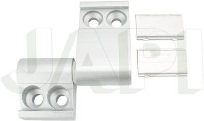 Scharnier Aluminium rechts paardentrailer zijdeur
