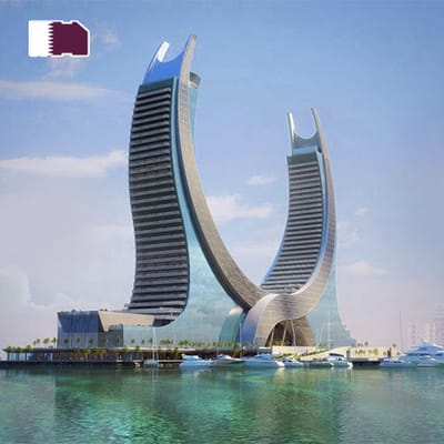 InternationalSIM Data Simkaart Qatar - 3 GB - 30 dagen