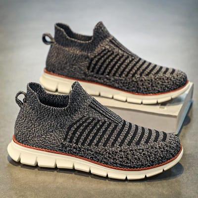Heren Mesh Casual Sneakers Lichtgewicht Ademend Kledingschoenen Comfortabele Wandelschoenen Oxford Schoenen Trainers voor Mannen 39 grijze kleur