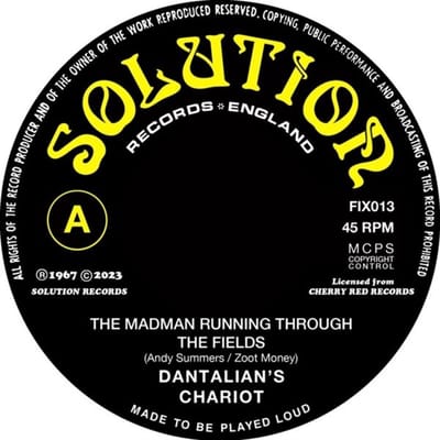 Dantalian's Chariot - The Madman Running Through The Fields/Ww Three (7" Single)