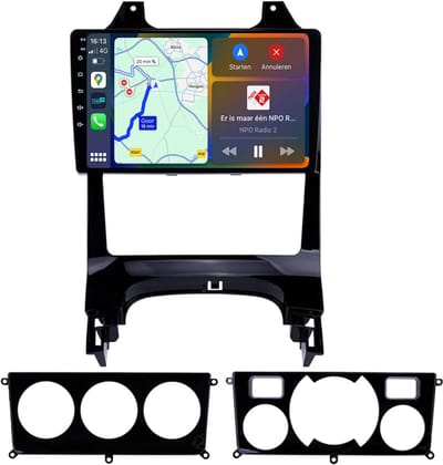 BG4U - Android Navigatie Radio geschikt voor Peugeot 3008 2009-2015 met Apple Carplay en Android Auto