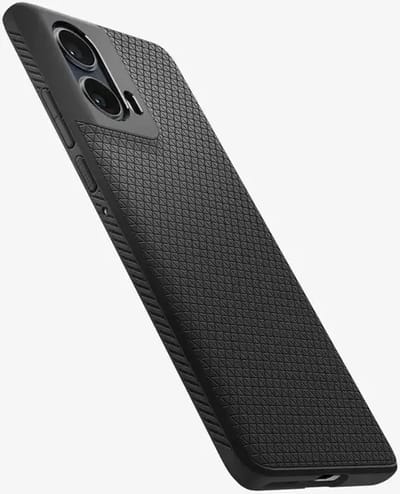 Spigen Liquid Air - matte black - Motorola Edge 2024
