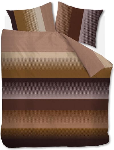 Beddinghouse Luke dekbedovertrek - Lits-Jumeaux - 240x200/220 - Donker Rood