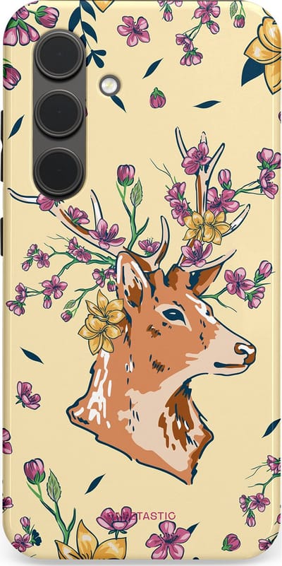 Casetastic Hoesje Geschikt voor Samsung S24 - Stijlvolle Beschermende Duo-layer Case - Woudwonder