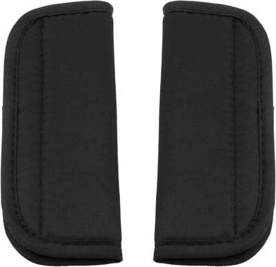 Allecto plus - 2-pack universele baby autostoel gordelkussens zwart - Geschikt voor pasgeborenen - Comfortabel en veilig - Kinderwagen accessoire