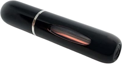 Knaak Navulbare Parfumverstuiver - 5ml - Zwart - Lipstickformaat - 65 Sprays - Reis & Handtas