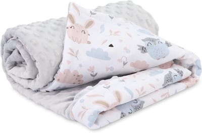 Zachte Babydeken - Knuffeldeken 75x100 cm, Ademend en Warm, Perfect voor Kinderwagen en Wieg