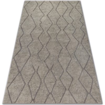 Kleden Rugsx Tapijt SOFT 8050 ZIGZAG , BOHO crème 120x170 cm