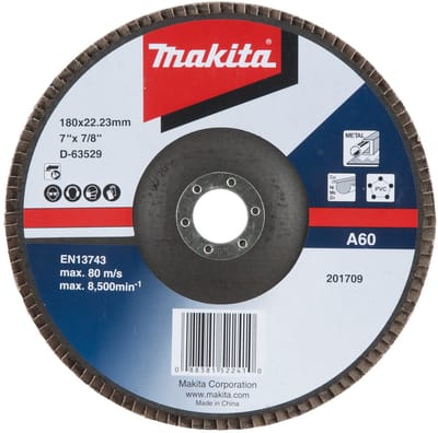 Makita Lamellenschijf 180 mm A60 - D-63529