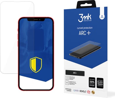 3mk Ultra-Thin Screen Protector for iPhone 13 from the ARC+ Series