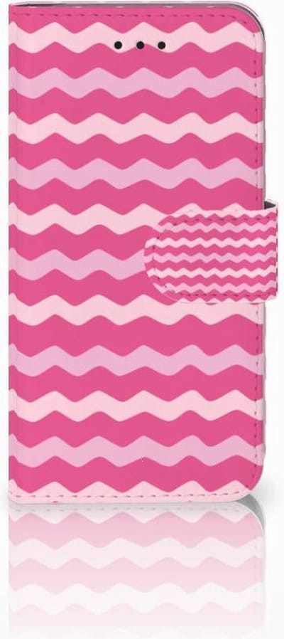 Apple iPhone X | Xs Telefoon Hoesje Waves Pink