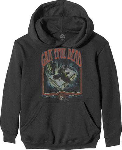 Grateful Dead - Vintage Poster Hoodie/trui - S - Zwart