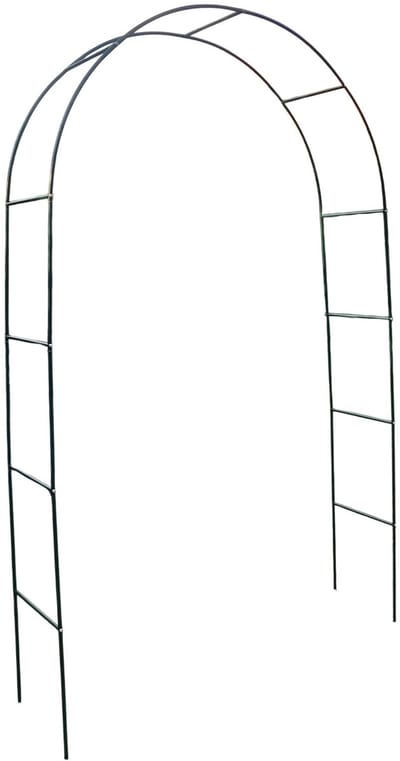 Dutchlander Rozenboog - metaal - groen - poedercoat - 240 x 145 x 38 cm