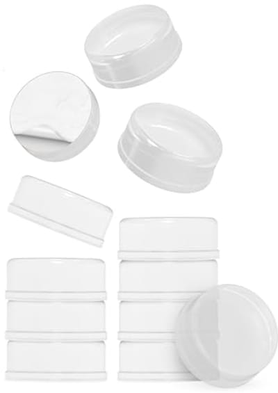 12 Stuks Deurstopper - Transparant 18 x 4 mm - Zelfklevende Muur Bumpers - Elastische Stoppen voor Diverse Oppervlakken