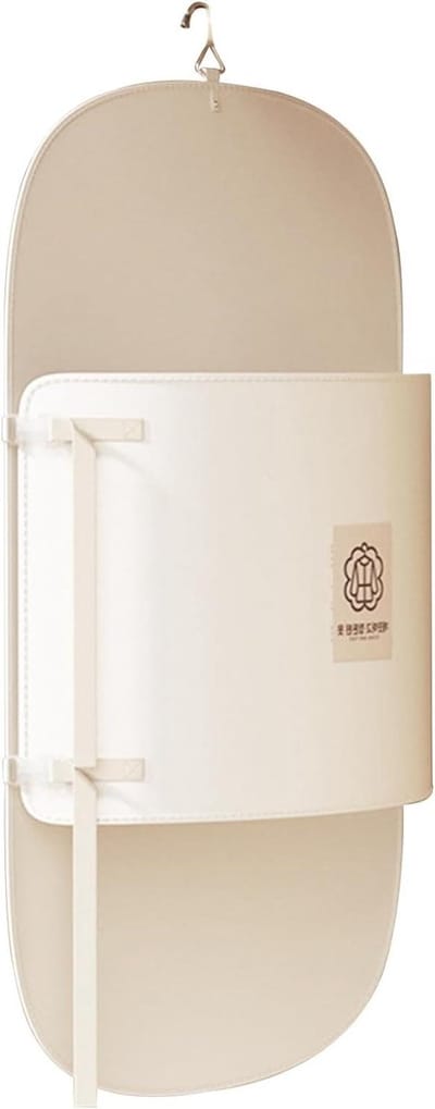 Kledingpersplank - Kledingorganizer - Kast opruimen - Vochtbarrière stof - 29.5 x 22 x 3 cm - Beige