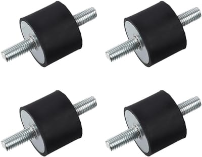 Rubberen Trillingsdempers M10 - 4 Stuks Anti-Vibratie Buffers voor Compression en Motoren