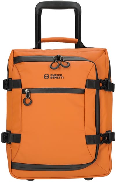 Enrico Benetti Stockholm Underseater Wieltas 40x30x20 cm - 24 Liter - Waterafstotend - Oranje