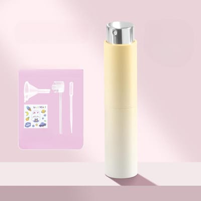 8ml Parfuumverstuiver Draagbare Vloeistofcontainer voor Cosmetica Reizen Mini Spuitflesjes Lege Parfuum Navulfles geel
