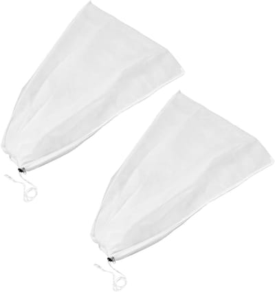 Plantenbeschermers - Vorsthoezen - Winterbescherming - Ademend Materiaal - 120x100cm - Wit