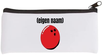 Akyol - bowlingsbal met eigen naam Etui - Bowlen - bowlers - iemand die houdt van bowlen - verjaardag - cadeau - kado - 20 bij 9 cm
