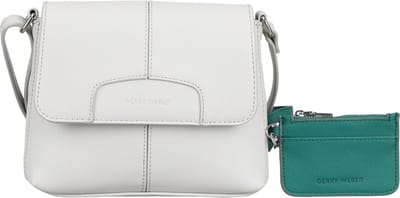 GERRY WEBER Schoudertas Colourpatch Shoulder Bag SHF Lightgrey Lichtgrijs