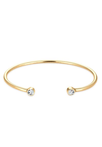 Elli - Armband - Dames Armring Geo Minimal met kristallen in 925 sterling zilver - Dames