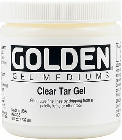 Golden | Gel Mediums | Clear Tar Gel | Pot á 237ml