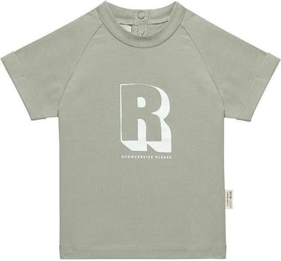 Little Indians T-shirt Roomservice Jongens Katoen Groen Maat 104