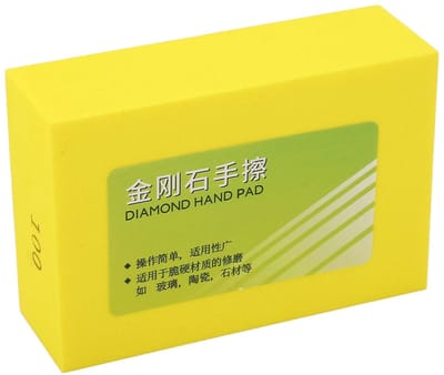 Dailygoody - Polijstpads - 100 Grit - Voor scherpe randen - Geschikt