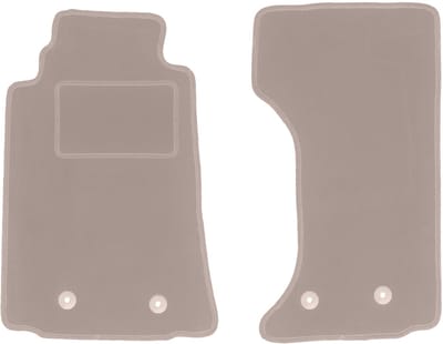 Beige veloursmatten voor: Mazda MX-5 III cabrio (2005-2015)
