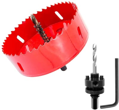 Cosensi- Holesaw 4.5 inch - A2 Heavy Duty Mandrel - Boren in Hout/Metaal - Hoogwaardige Staal - Scherpe Snede - Duurzaam en Corrosiebestendig - Boor