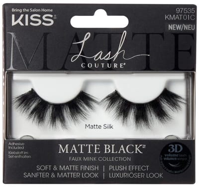 Faux Mink Matte Silk Kiss - Valse Wimpers - Zacht, Natuurlijk Uiterlijk, Zwart