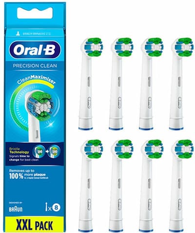 Oral-B Opzetborstels Precision Clean 8 stuks